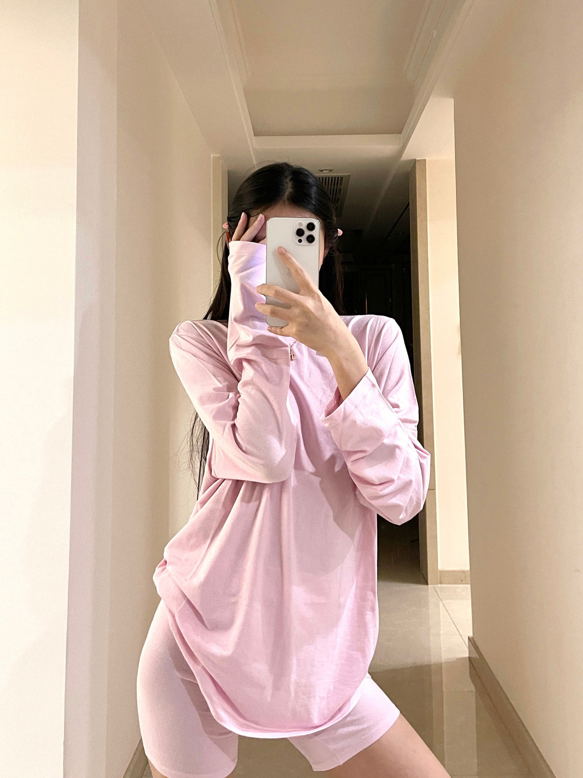 ソフトタッチ リラックスロングスリーブTシャツ    SS047